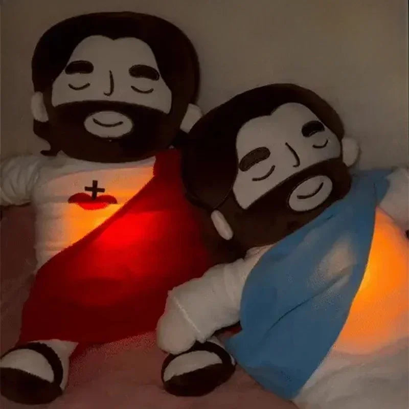 Peluche de Jesús con respiración calmante
