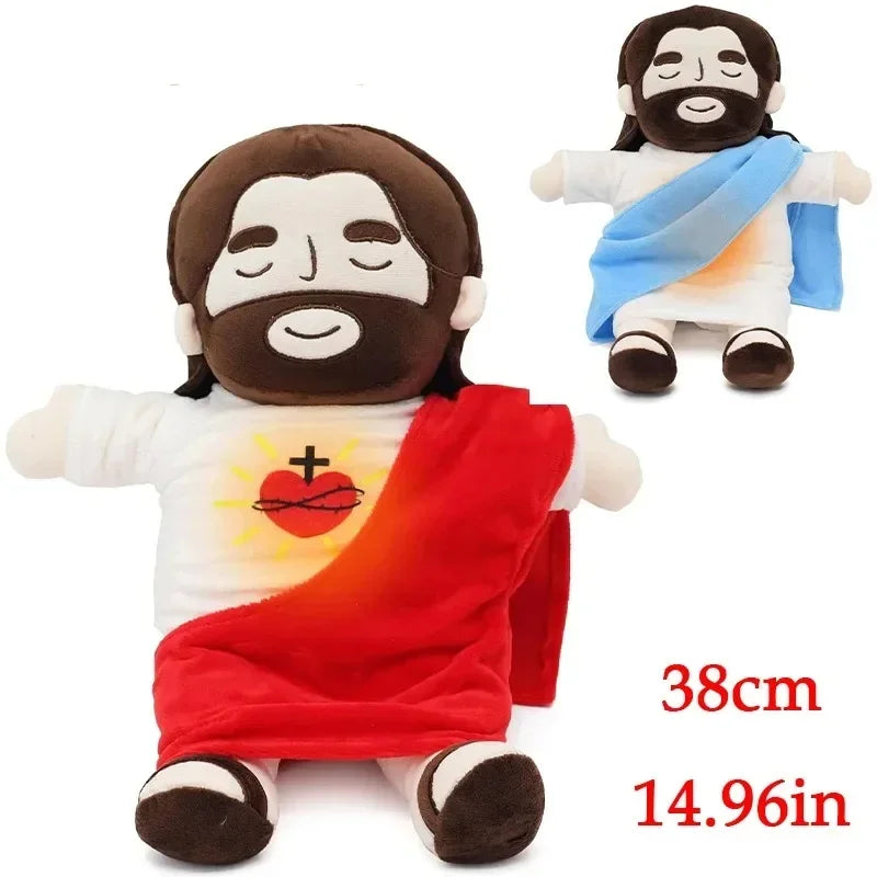 Peluche de Jesús con respiración calmante